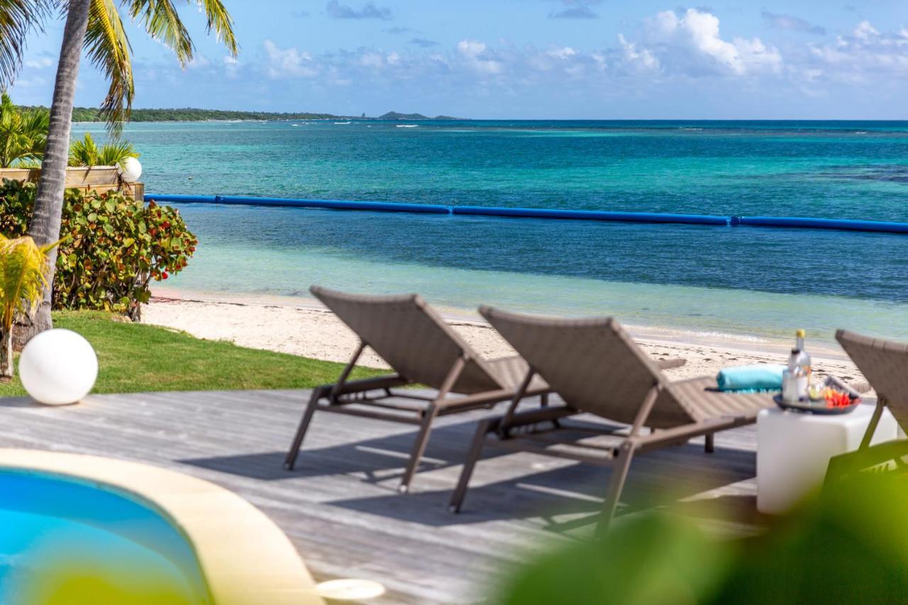 Villa Marine 5 Etoiles Sur La Plage Du Lagon A Deux Pas Du Golf Saint-Francois  Exterior photo