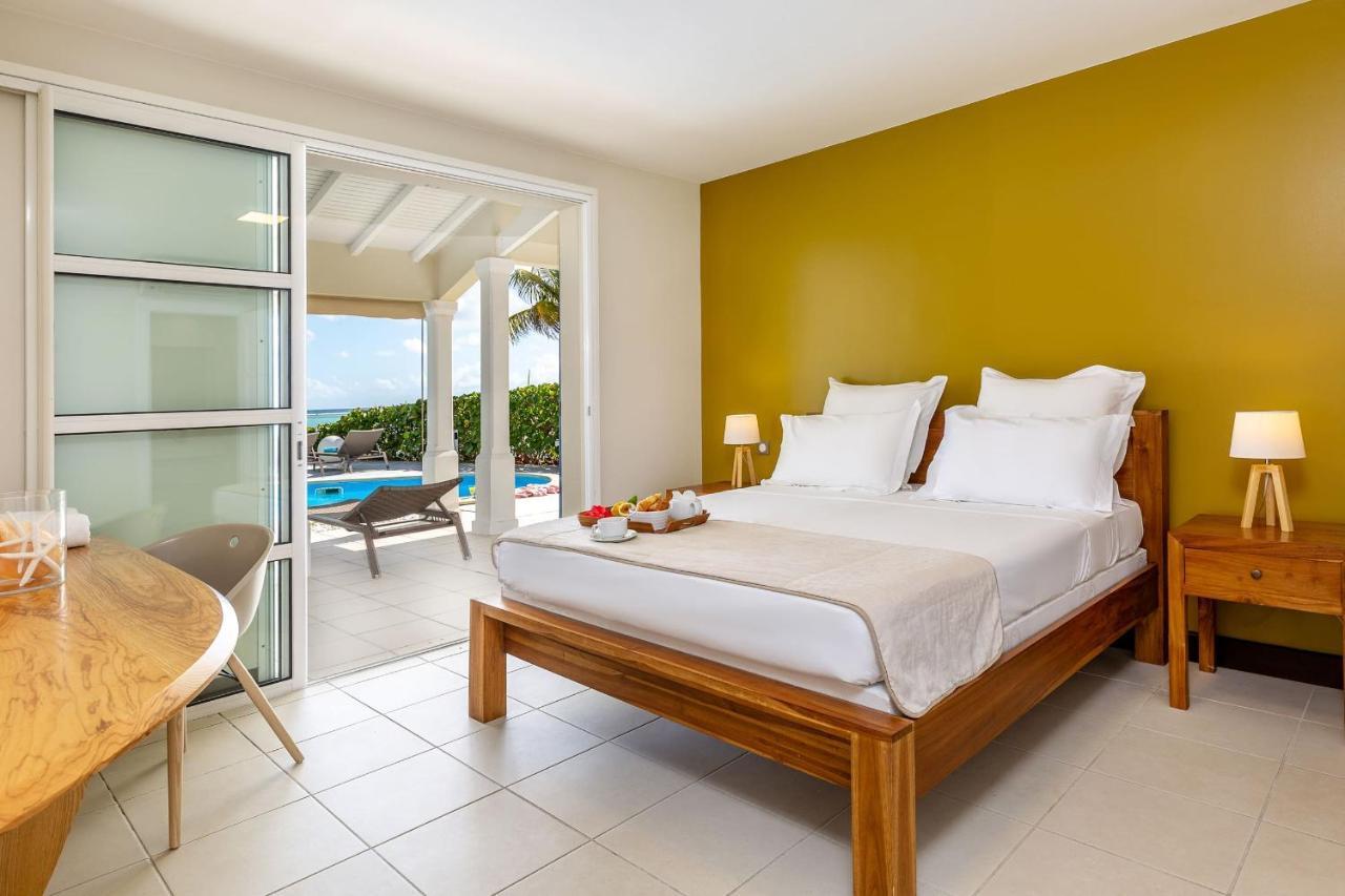Villa Marine 5 Etoiles Sur La Plage Du Lagon A Deux Pas Du Golf Saint-Francois  Exterior photo