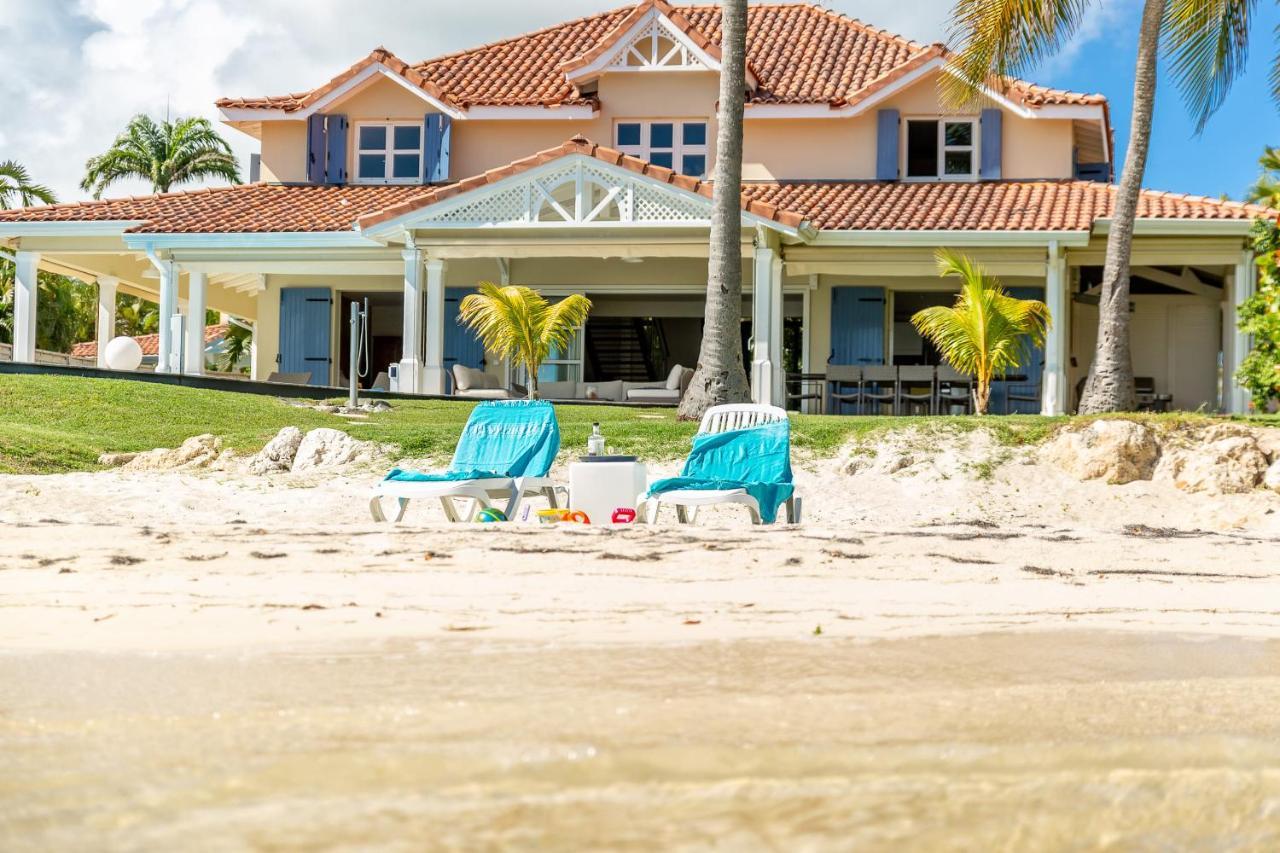 Villa Marine 5 Etoiles Sur La Plage Du Lagon A Deux Pas Du Golf Saint-Francois  Exterior photo