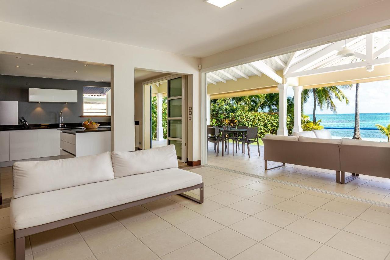 Villa Marine 5 Etoiles Sur La Plage Du Lagon A Deux Pas Du Golf Saint-Francois  Exterior photo